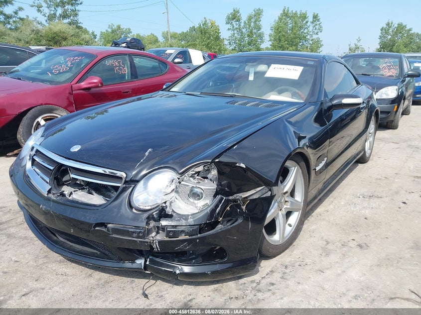 2004 Mercedes-benz Sl-class VIN WDBSK75F54F066151 IAAI salvage auction — FRONT END, Salvage (Ohio), sold $2,050 on 2026-08-20 (photo 2)