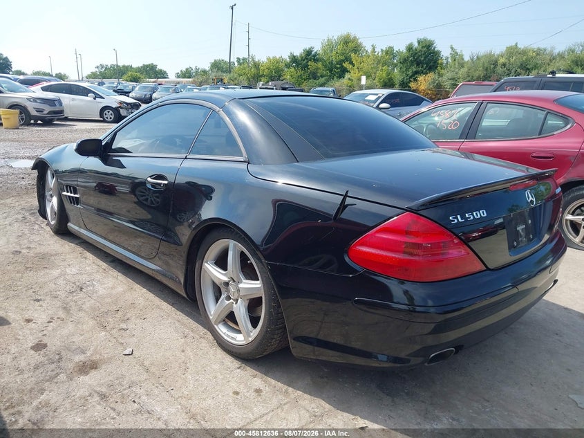 2004 Mercedes-benz Sl-class VIN WDBSK75F54F066151 IAAI salvage auction — FRONT END, Salvage (Ohio), sold $2,050 on 2026-08-20 (photo 3)