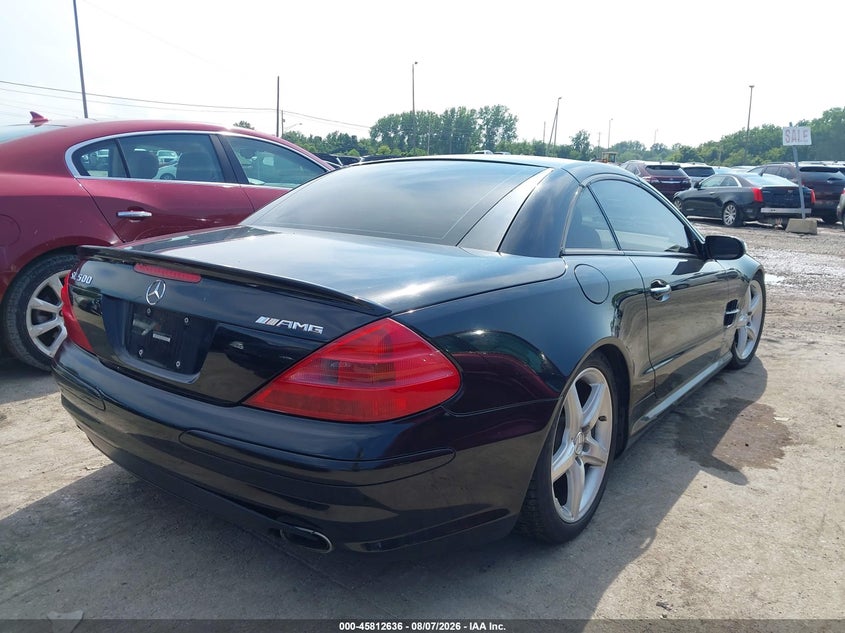 2004 Mercedes-benz Sl-class VIN WDBSK75F54F066151 IAAI salvage auction — FRONT END, Salvage (Ohio), sold $2,050 on 2026-08-20 (photo 4)