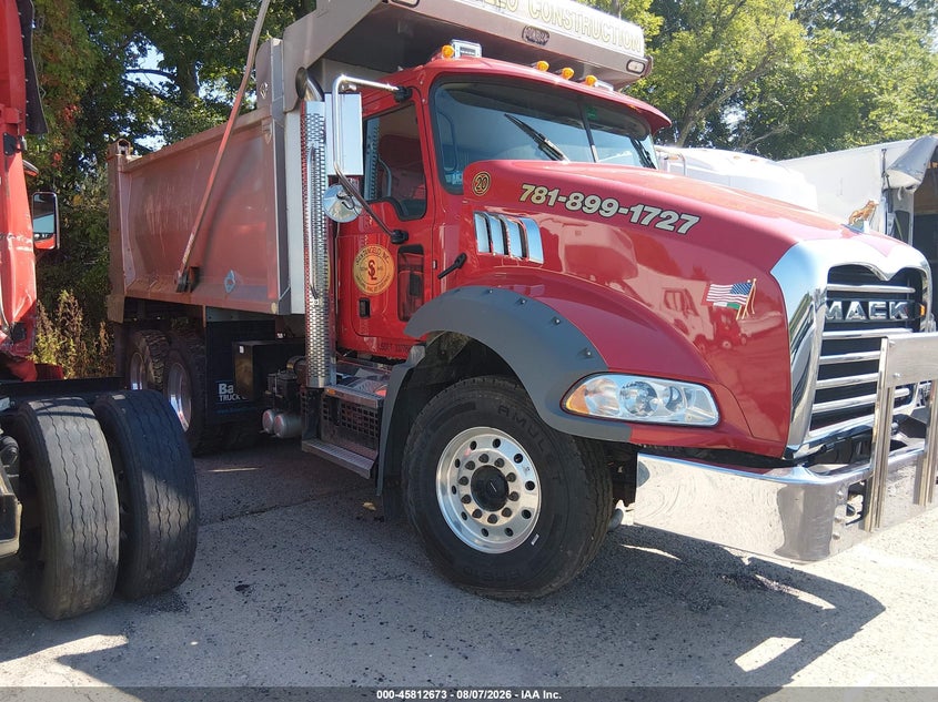 2021 Mack Granite VIN 1M2GR4GC0MM025034 — IAAI salvage auction photo