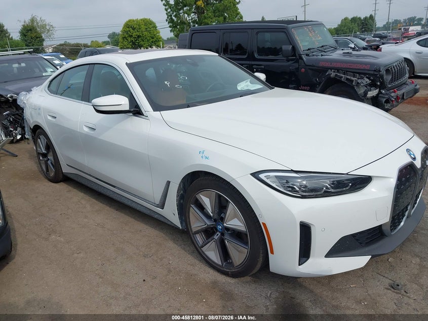 2024 BMW I4 VIN WBY83FB06RFT32527 — IAAI salvage auction photo