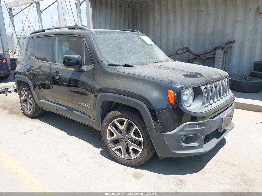 2016 Jeep Renegade VIN ZACCJABT5GPE03449 IAAI salvage auction — REAR END, Wait Title, sold $925 on 2026-08-17 (photo 1)