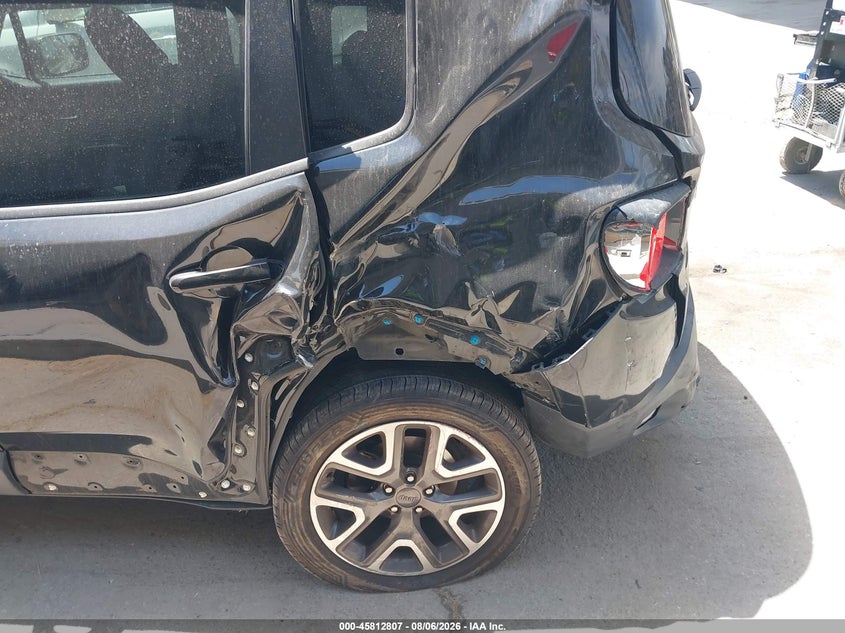 2016 Jeep Renegade VIN ZACCJABT5GPE03449 IAAI salvage auction — REAR END, Wait Title, sold $925 on 2026-08-17 (photo 6)