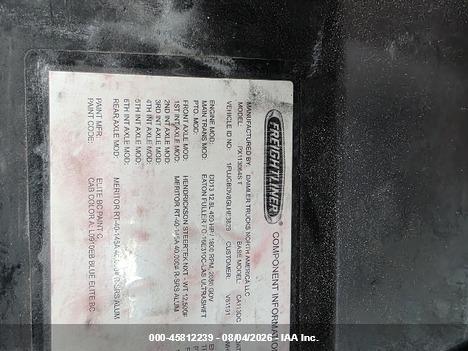 2016 Freightliner Cascadia 113 VIN 1FUJGBDV8GLHE3829 IAAI salvage auction — NORMAL WEAR, Dealer (Iowa), sold $6,500 on 2026-08-22 (photo 9)