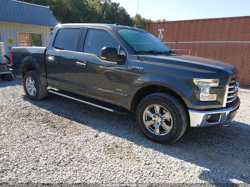2016 Ford F-150 VIN 1FTEW1EG0GFA77104 IAAI salvage auction — FRAME DAMAGE, Salvage (Idaho), sold $8,500 on 2026-09-08 (photo 1)