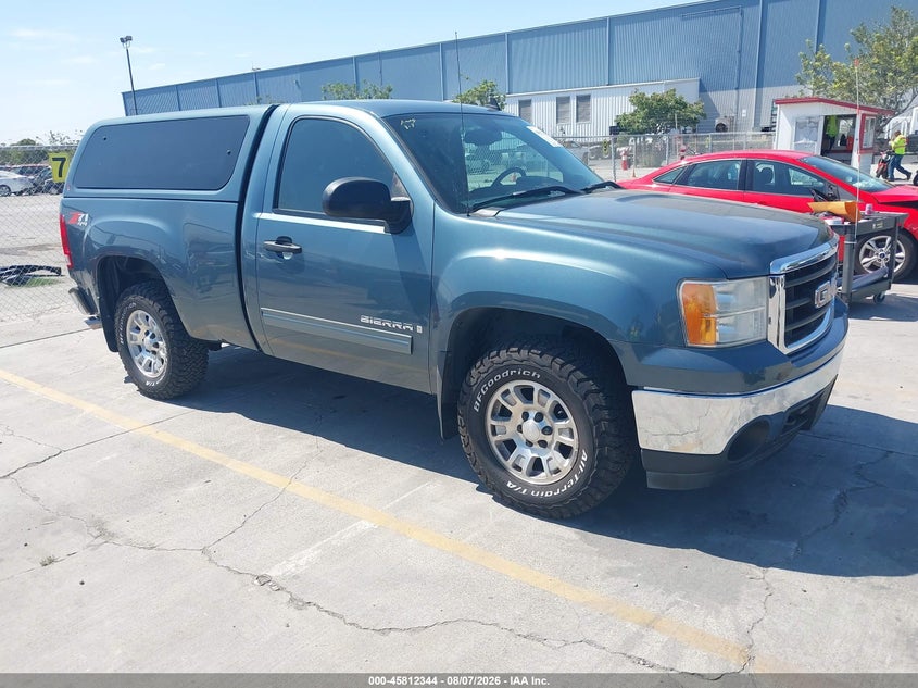2008 Gmc Sierra 1500 VIN 1GTEK14J38Z206459 IAAI salvage auction — REAR END, Salvage (California), sold $7,800 on 2026-08-21 (photo 1)