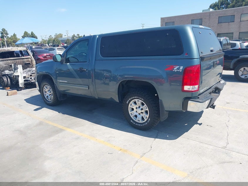 2008 Gmc Sierra 1500 VIN 1GTEK14J38Z206459 IAAI salvage auction — REAR END, Salvage (California), sold $7,800 on 2026-08-21 (photo 3)