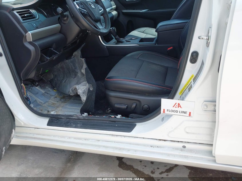 2017 Toyota Camry VIN 4T1BF1FK4HU413383 IAAI salvage auction — WATER/FLOOD, Salvage Title, sold $7,000 on 2026-08-15 (photo 6)