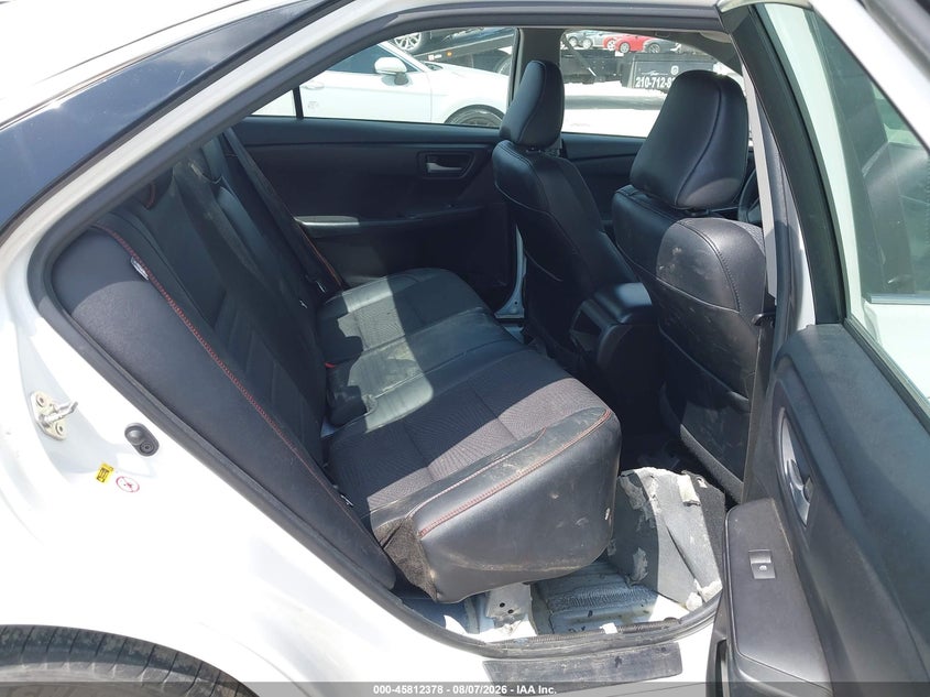 2017 Toyota Camry VIN 4T1BF1FK4HU413383 IAAI salvage auction — WATER/FLOOD, Salvage Title, sold $7,000 on 2026-08-15 (photo 8)