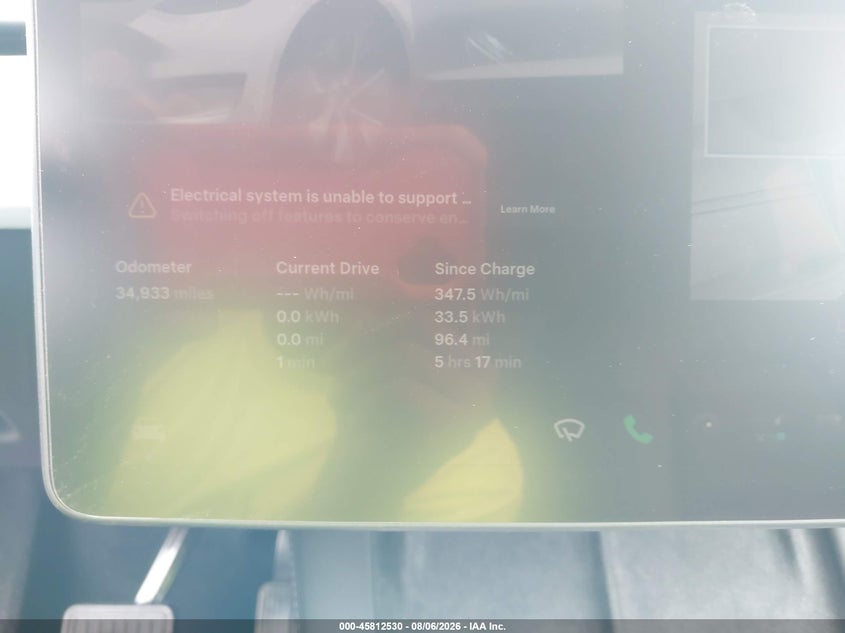 2023 Tesla Model y VIN 7SAYGDEE6PA146554 IAAI salvage auction — LEFT FRONT, Wait Title, sold $14,300 on 2026-09-03 (photo 7)