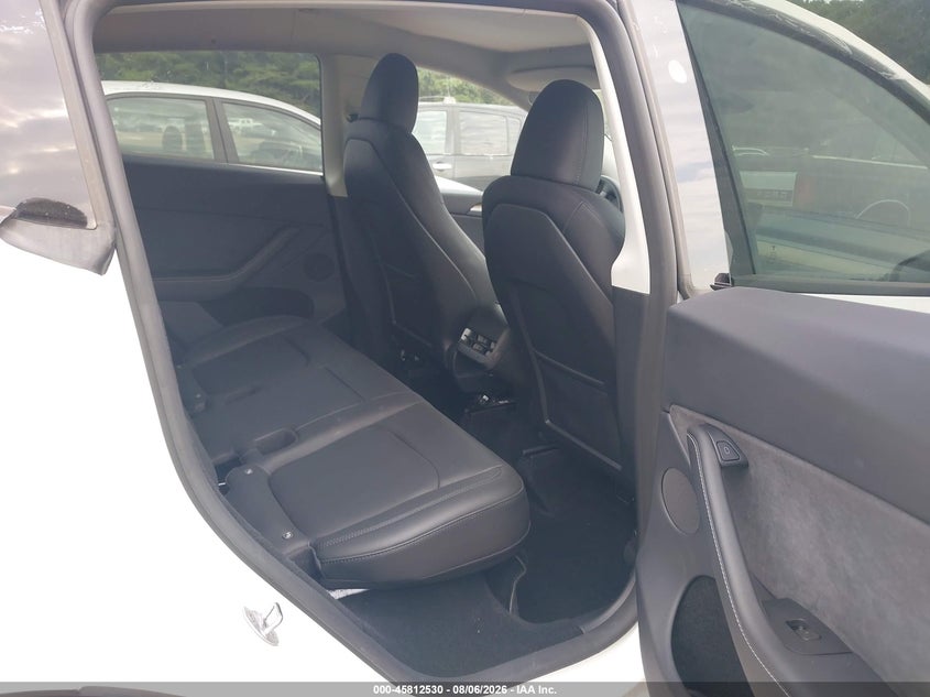 2023 Tesla Model y VIN 7SAYGDEE6PA146554 IAAI salvage auction — LEFT FRONT, Wait Title, sold $14,300 on 2026-09-03 (photo 8)