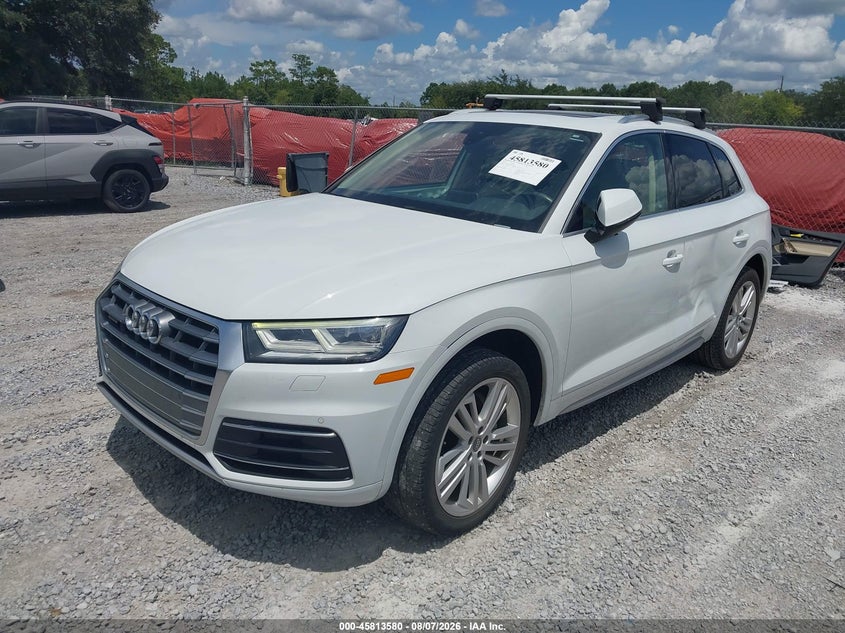 2019 Audi Q5 VIN WA1BNAFY6K2119010 IAAI salvage auction — LEFT & RIGHT, Salvage Title, sold $7,775 on 2026-08-28 (photo 2)