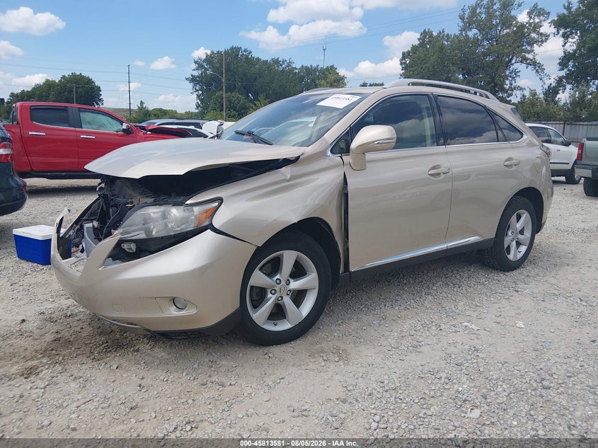 2012 Lexus Rx VIN 2T2BK1BA3CC130651 IAAI salvage auction — FRONT END, Wait Title, sold $3,400 on 2026-08-29 (photo 2)