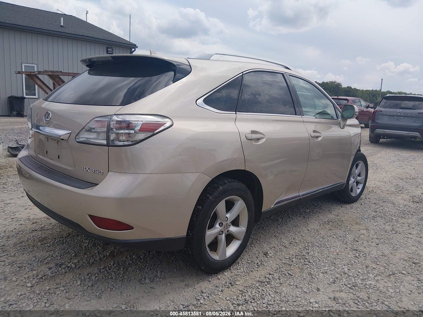 2012 Lexus Rx VIN 2T2BK1BA3CC130651 IAAI salvage auction — FRONT END, Wait Title, sold $3,400 on 2026-08-29 (photo 4)