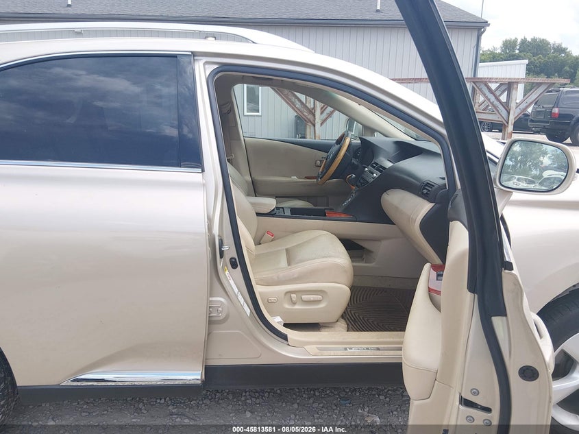 2012 Lexus Rx VIN 2T2BK1BA3CC130651 IAAI salvage auction — FRONT END, Wait Title, sold $3,400 on 2026-08-29 (photo 5)