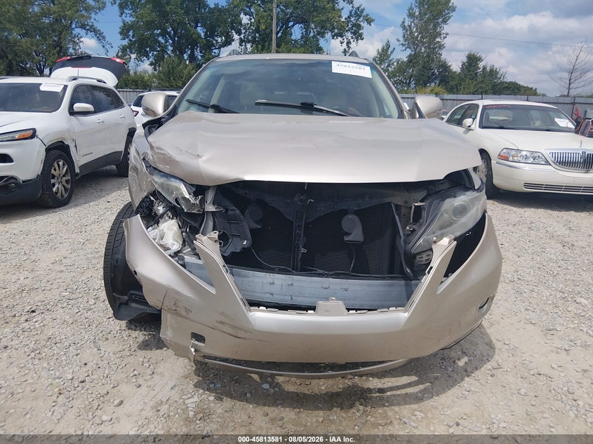 2012 Lexus Rx VIN 2T2BK1BA3CC130651 IAAI salvage auction — FRONT END, Wait Title, sold $3,400 on 2026-08-29 (photo 6)