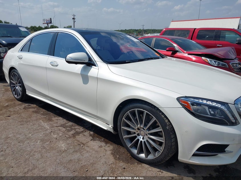 2015 Mercedes-benz S-klasse VIN WDDUG8CB1FA163600 — IAAI salvage auction photo