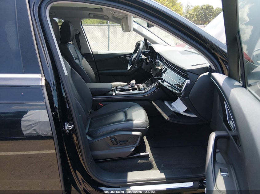 2021 Audi Q7 VIN WA1LXAF7XMD021188 IAAI salvage auction — FRONT END, Salvage (Mississippi), sold $14,400 on 2026-09-12 (photo 5)