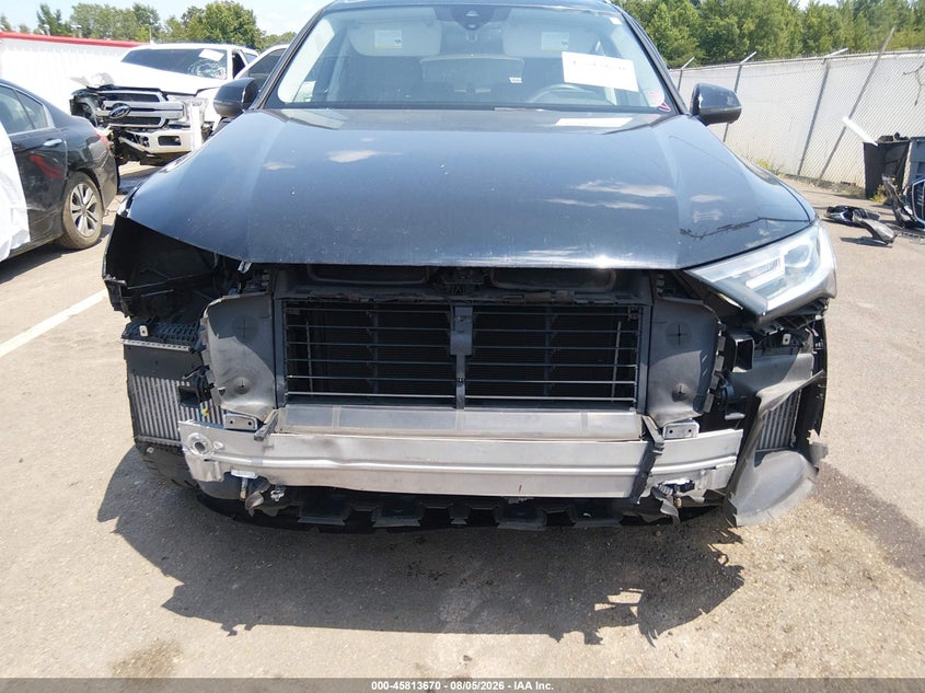 2021 Audi Q7 VIN WA1LXAF7XMD021188 IAAI salvage auction — FRONT END, Salvage (Mississippi), sold $14,400 on 2026-09-12 (photo 6)