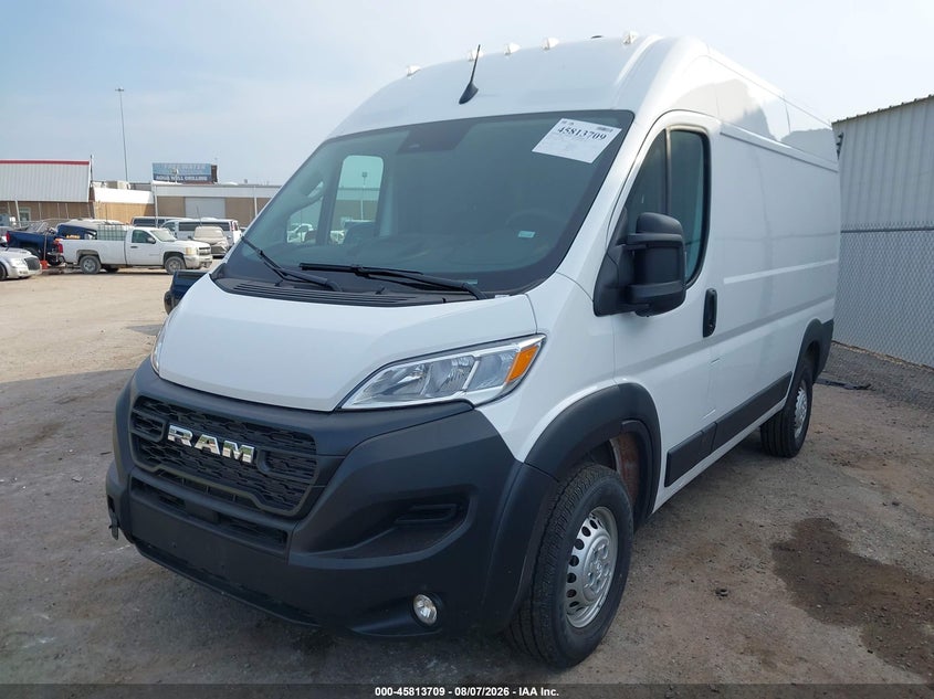 2026 Ram Promaster 2500 VIN 3C6LRVCG7TE174899 IAAI salvage auction — NORMAL WEAR, Enterprise Vehicles Clear Only (South Dakota), sold $23,650 on 2026-08-12 (photo 2)