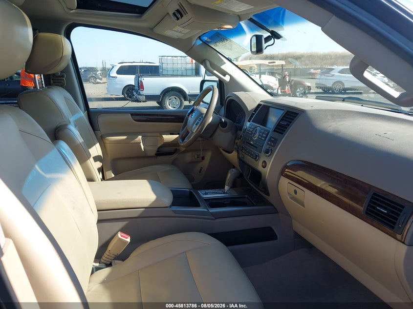 2013 Nissan Armada VIN 5N1AA0NC4DN605955 IAAI salvage auction — RIGHT REAR, Wait Title, sold $200 on 2026-09-09 (photo 5)