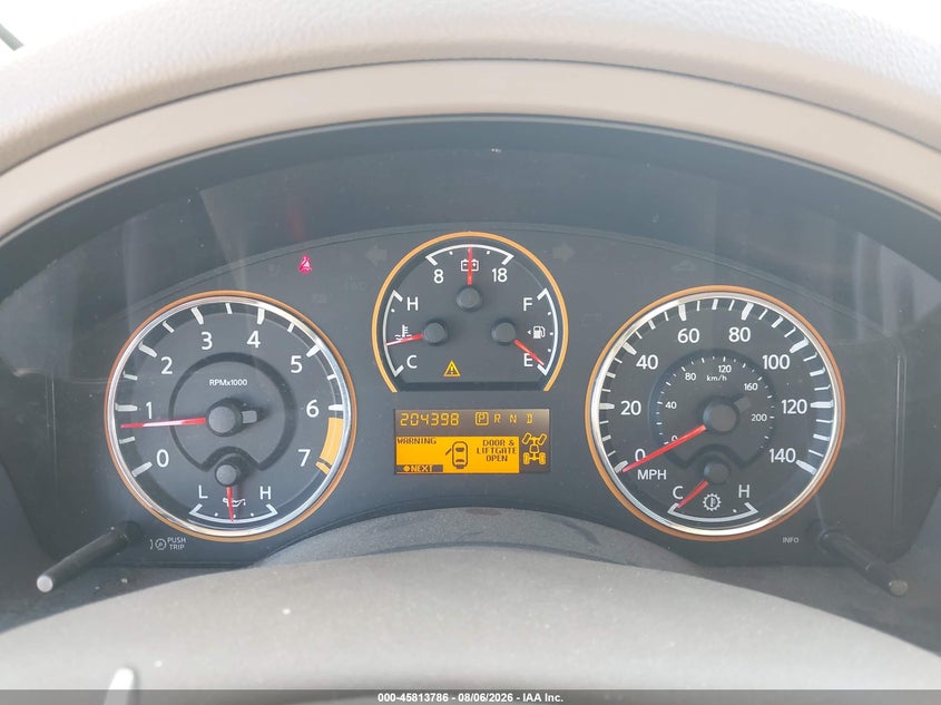 2013 Nissan Armada VIN 5N1AA0NC4DN605955 IAAI salvage auction — RIGHT REAR, Wait Title, sold $500 on 2026-09-16 (photo 7)