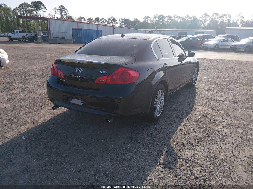 2012 Infiniti G VIN JN1CV6ARXCM978049 IAAI salvage auction — NORMAL WEAR, Salvage Title, sold $975 on 2026-09-01 (photo 4)