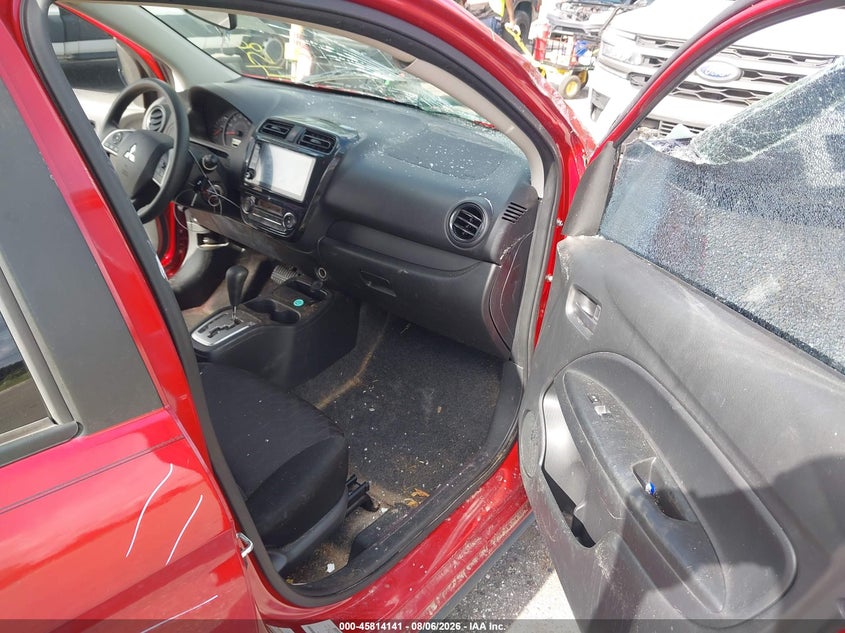 2022 Mitsubishi Mirage VIN ML32AUHJ3NH005490 IAAI salvage auction — RIGHT SIDE, Salvage Title, sold $2,300 on 2026-09-17 (photo 5)