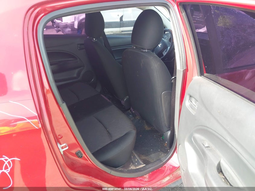 2022 Mitsubishi Mirage VIN ML32AUHJ3NH005490 IAAI salvage auction — RIGHT SIDE, Salvage Title, sold $2,300 on 2026-09-17 (photo 8)