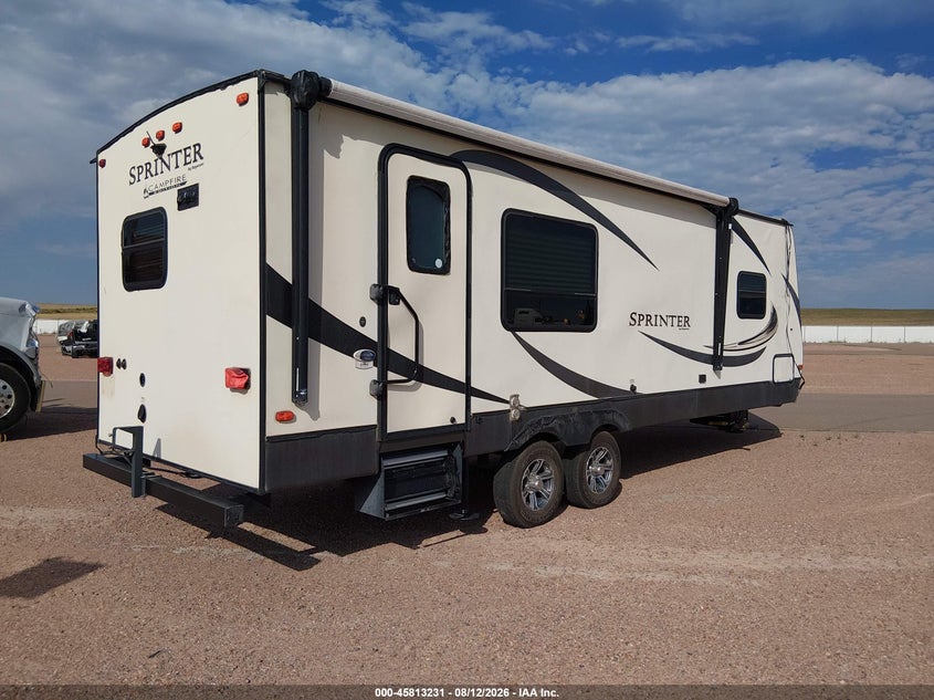 2017 Keystone Sprinter Other VIN 4YDT25R26H1533272 IAAI salvage auction — Unknown, Salvage (Colorado), sold $3,500 on 2026-10-07 (photo 4)