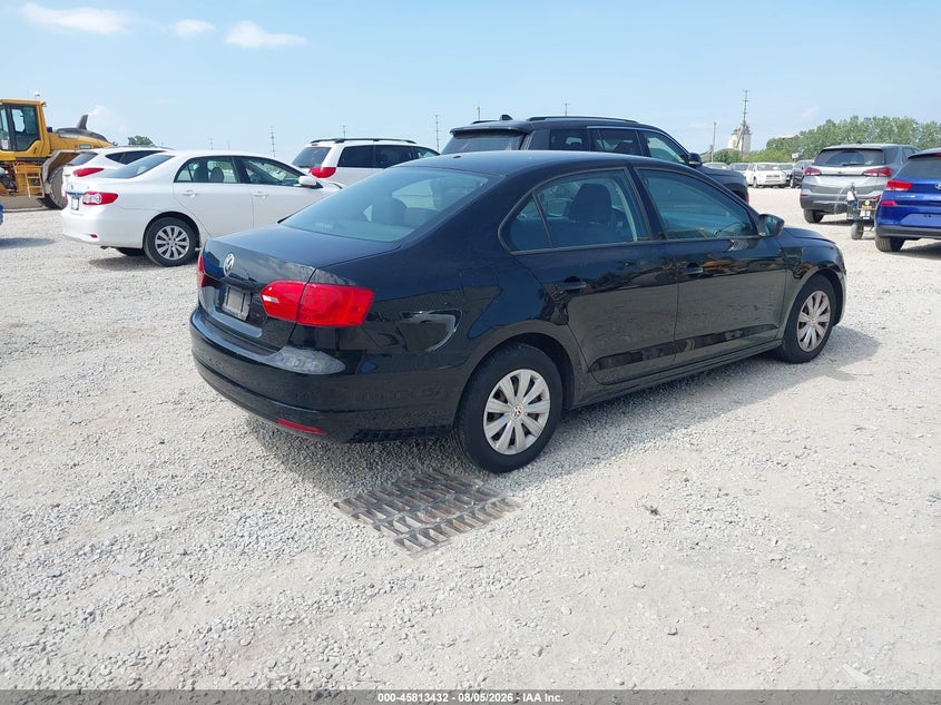 2013 Volkswagen Jetta VIN 3VW2K7AJ5DM291047 IAAI salvage auction — NORMAL WEAR, Original (Ohio), sold $700 on 2026-08-29 (photo 4)