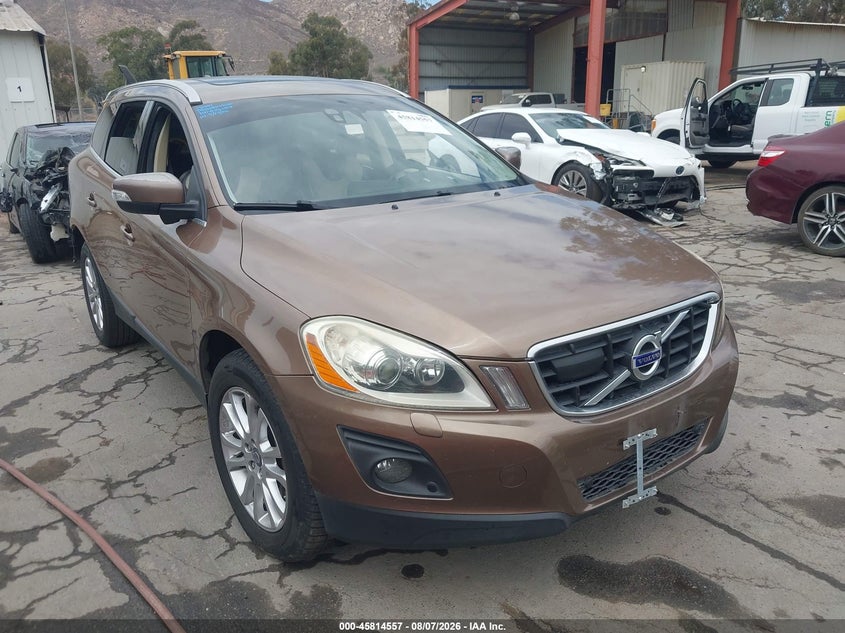 2010 Volvo Xc60 VIN YV4992DZ7A2035221 IAAI salvage auction — REAR END, Salvage (California), sold $650 on 2026-08-18 (photo 1)