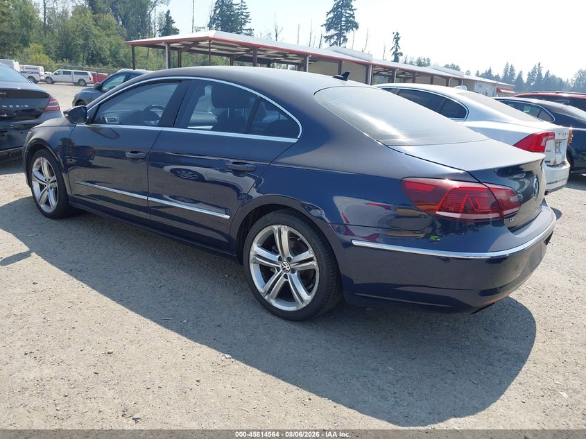 2013 Volkswagen Passat cc VIN WVWBP7AN8DE502173 IAAI salvage auction — NORMAL WEAR, Wait Title, sold $450 on 2026-08-19 (photo 3)