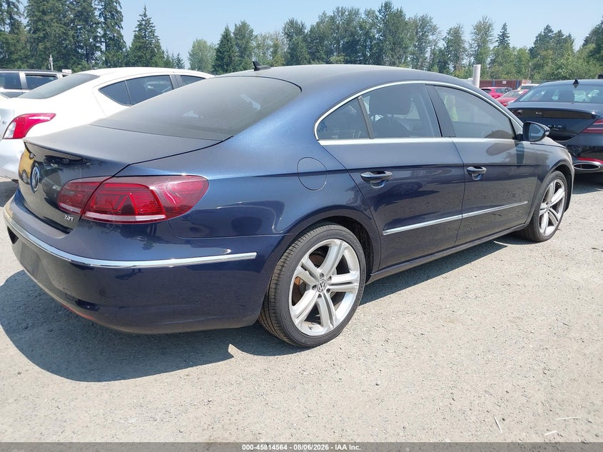 2013 Volkswagen Passat cc VIN WVWBP7AN8DE502173 IAAI salvage auction — NORMAL WEAR, Wait Title, sold $450 on 2026-08-19 (photo 4)