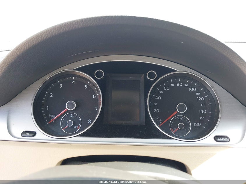 2013 Volkswagen Passat cc VIN WVWBP7AN8DE502173 IAAI salvage auction — NORMAL WEAR, Wait Title, sold $450 on 2026-08-19 (photo 7)