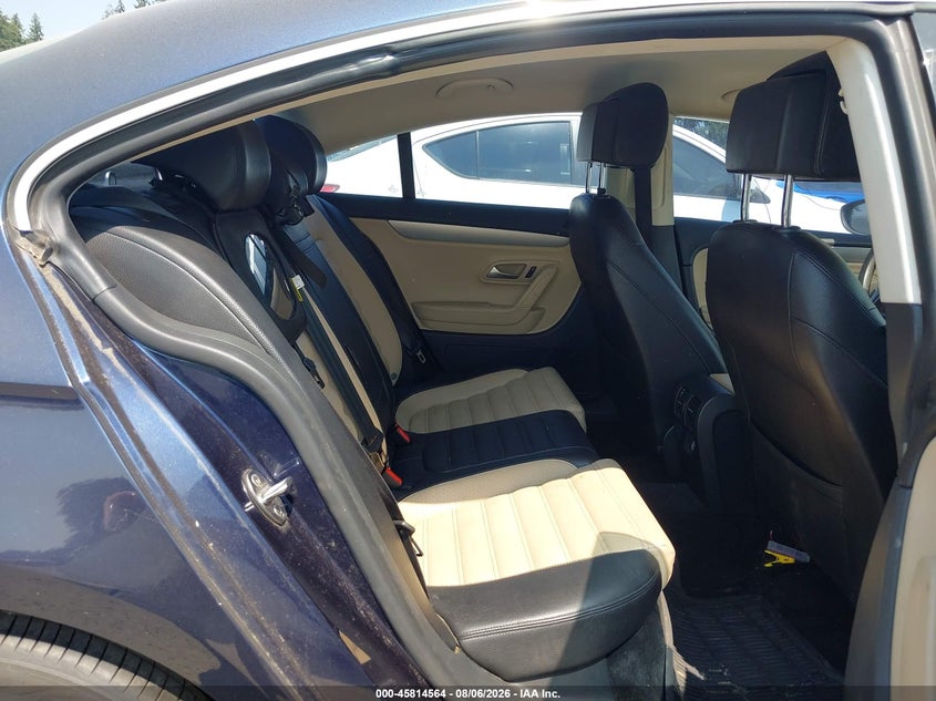 2013 Volkswagen Passat cc VIN WVWBP7AN8DE502173 IAAI salvage auction — NORMAL WEAR, Wait Title, sold $450 on 2026-08-19 (photo 8)