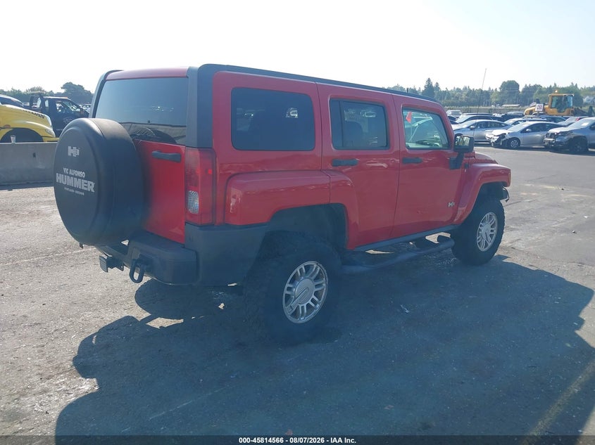 2009 Hummer H3 VIN 5GTEN13E798118641 IAAI salvage auction — FRONT END, Salvage (Oregon), sold $2,750 on 2026-10-01 (photo 4)