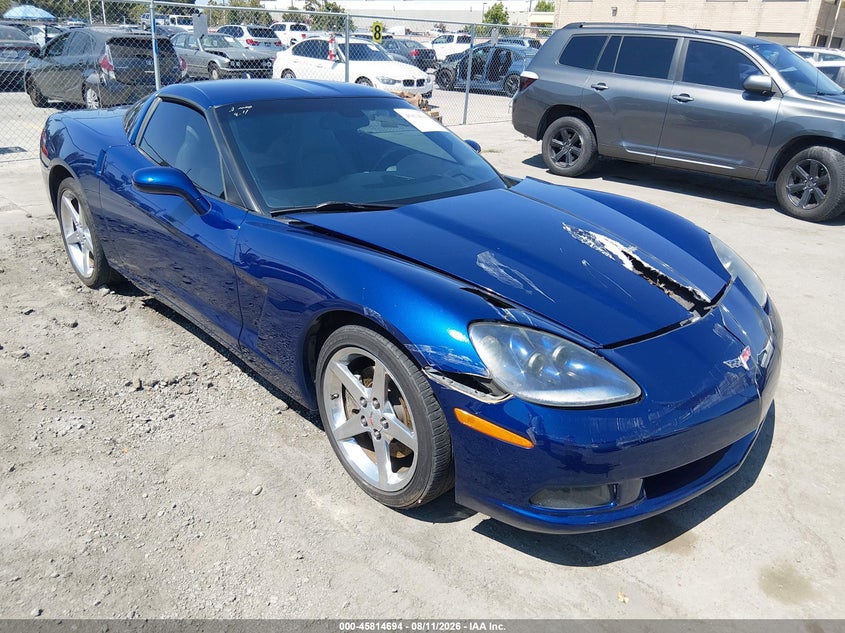 2005 Chevrolet Corvette VIN 1G1YY24U655123986 — IAAI salvage auction photo