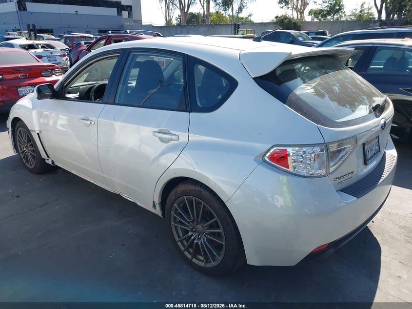 2013 Subaru Impreza wrx VIN JF1GR7E61DG800030 IAAI salvage auction — FRONT END, Salvage Certificate (California), sold $7,550 on 2026-08-19 (photo 3)