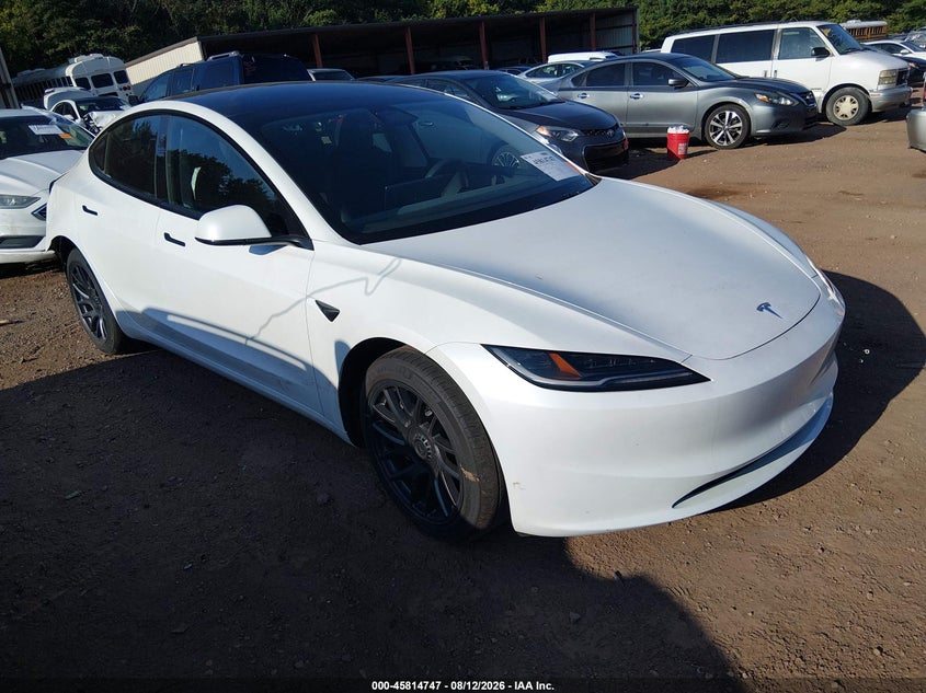 2025 Tesla Model 3 VIN 5YJ3E1EA9SF950724 — IAAI salvage auction photo