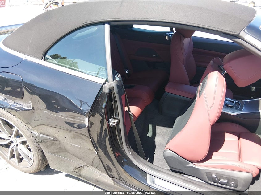 2027 BMW 4er VIN WBA53DB0XVCX77368 IAAI salvage auction — SIDE, Salvage Title, sold $43,600 on 2026-08-31 (photo 8)