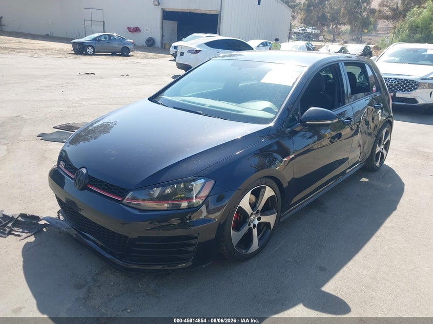 2016 Volkswagen Golf gti VIN 3VW4T7AUXGM010932 IAAI salvage auction — TRANSMISSION, Wait Title, sold $2,950 on 2026-09-15 (photo 2)