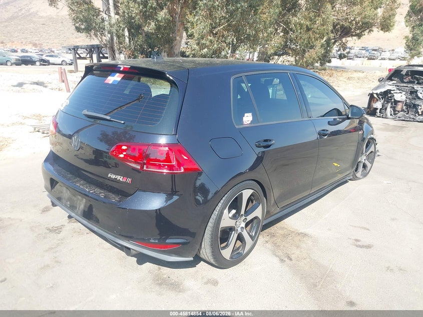 2016 Volkswagen Golf gti VIN 3VW4T7AUXGM010932 IAAI salvage auction — TRANSMISSION, Wait Title, sold $2,950 on 2026-09-15 (photo 4)