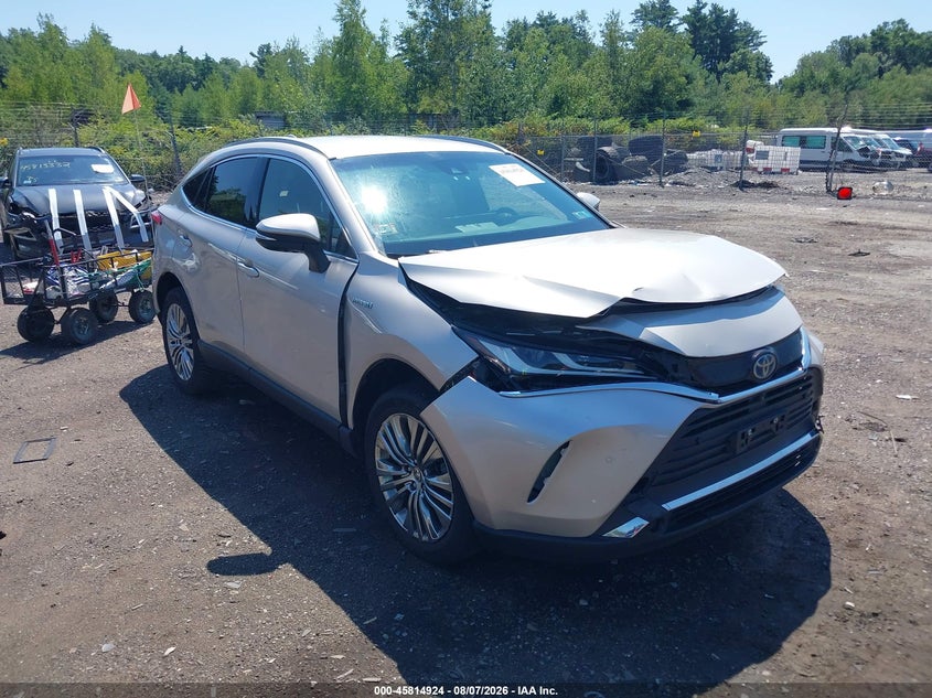 2021 Toyota Venza VIN JTEAAAAH3MJ038071 — IAAI salvage auction photo