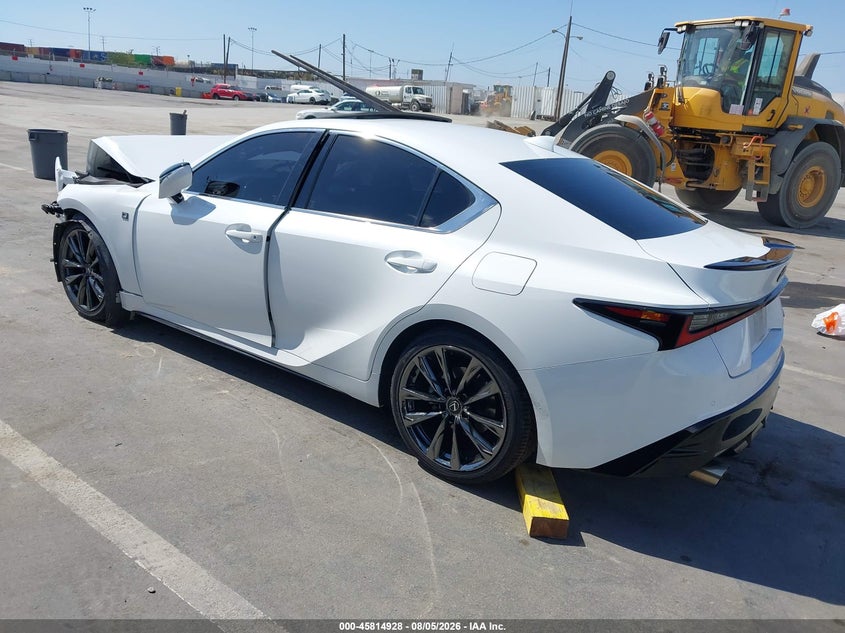 2023 Lexus Is VIN JTHGZ1B27P5066422 IAAI salvage auction — FRONT END, Wait Title, sold $5,500 on 2026-09-05 (photo 3)