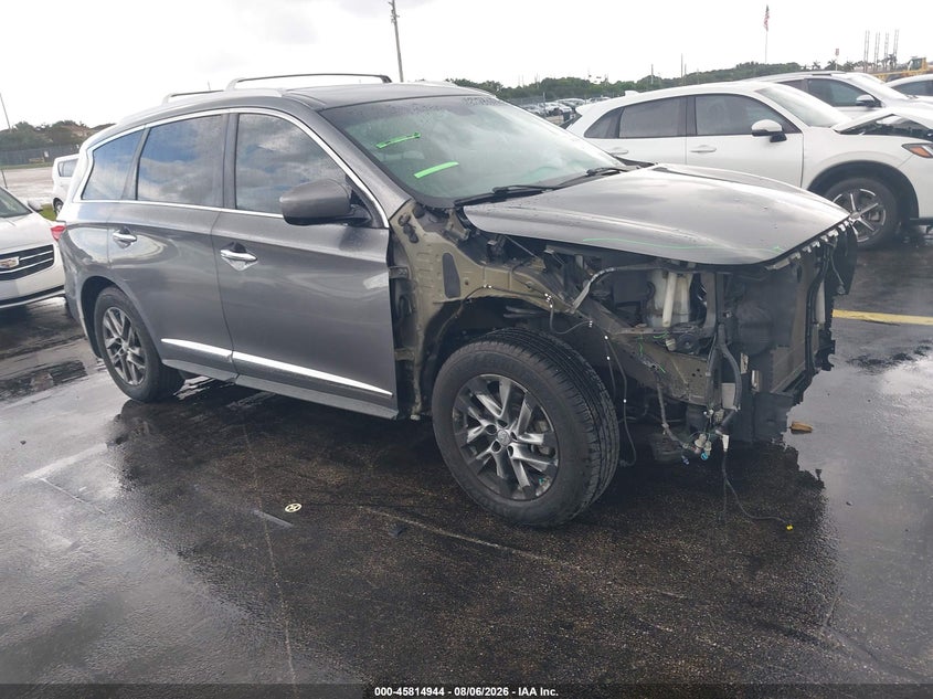 2015 Infiniti Qx60 VIN 5N1AL0MN9FC549751 IAAI salvage auction — RIGHT FRONT, Salvage Title, sold $1,200 on 2026-09-11 (photo 1)