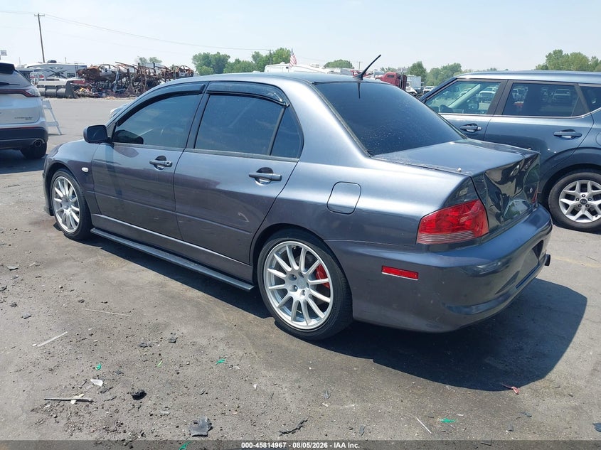 2005 Mitsubishi Lancer evolution VIN JA3AH86D65U031483 IAAI salvage auction — REAR END, Salvage (Utah), sold $11,700 on 2026-08-27 (photo 3)