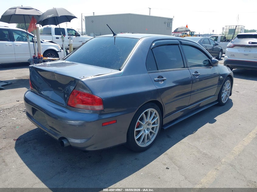 2005 Mitsubishi Lancer evolution VIN JA3AH86D65U031483 IAAI salvage auction — REAR END, Salvage (Utah), sold $11,700 on 2026-08-27 (photo 4)