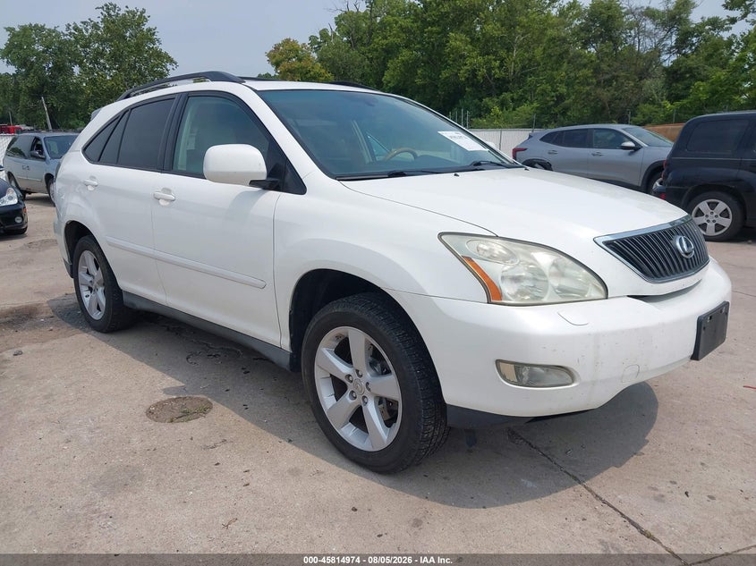 2007 Lexus Rx VIN 2T2GK31U97C021453 IAAI salvage auction — NORMAL WEAR, Clear (Missouri), sold $1,800 on 2026-08-27 (photo 1)