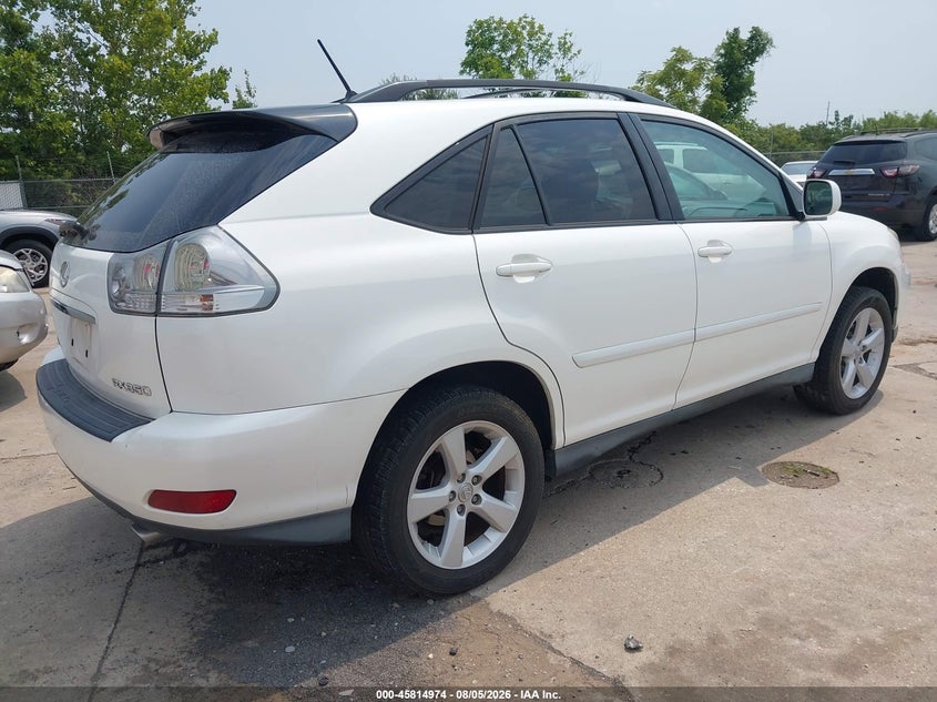 2007 Lexus Rx VIN 2T2GK31U97C021453 IAAI salvage auction — NORMAL WEAR, Clear (Missouri), sold $1,800 on 2026-08-27 (photo 4)